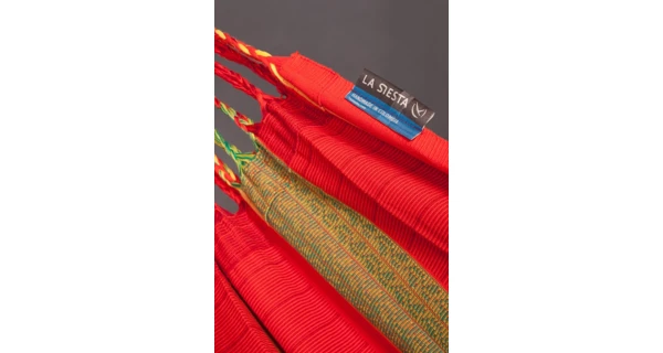 Hojdacia sieť La Siesta Flora Kingsize, stripes chilli