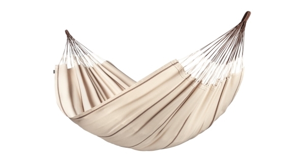 Hojdacia sieť La Siesta Modesta Double, cosy nougat