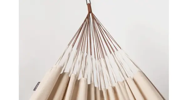 Hojdacia sieť La Siesta Modesta Double, cosy nougat