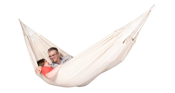 Hojdacia sieť La Siesta Modesta Double, mono latte