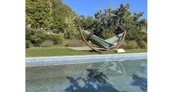 Hojdacia sieť La Siesta Modesta Double, pattern agave