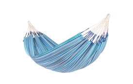 Hojdacia sieť La Siesta Modesta Double, pattern azure