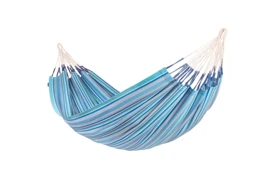Hojdacia sieť La Siesta Modesta Double, pattern azure