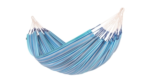 Hojdacia sieť La Siesta Modesta Double, pattern azure