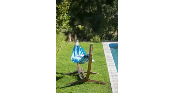 Hojdacia sieť La Siesta Modesta Double, pattern azure