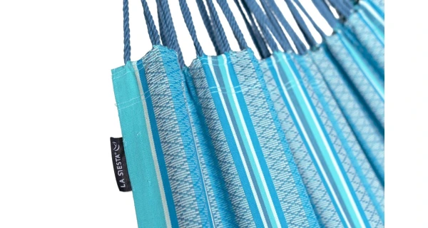 Hojdacia sieť La Siesta Modesta Double, pattern azure