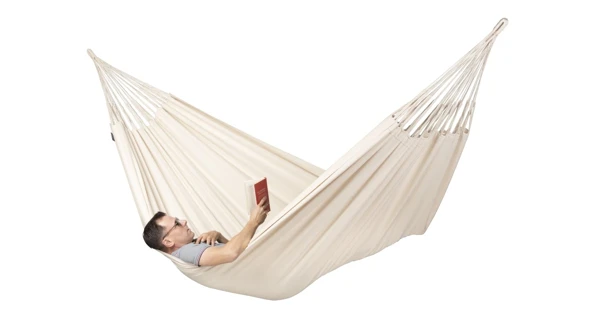 Hojdacia sieť La Siesta Modesta Kingsize, mono latte