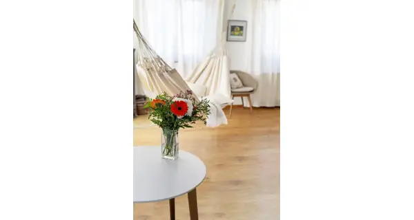 Hojdacia sieť La Siesta Modesta Kingsize, mono latte