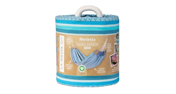 Hojdacia sieť La Siesta Modesta Kingsize, pattern azure