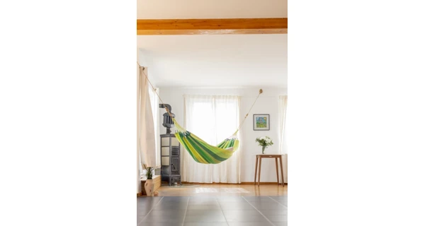 Hojdacia sieť La Siesta Modesta Single, stripes jungle