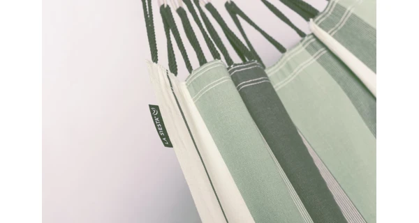 Hojdacia sieť La Siesta Modesta Single, stripes olive