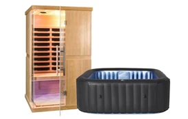 Infrasauna Marimex Elegant 3001L + Vírivý bazén MSPA Tekapo C-TE041