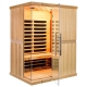 Infrasauna Marimex Elegant 3001XXL + Vírivý bazén PureSpa Bubble HWS