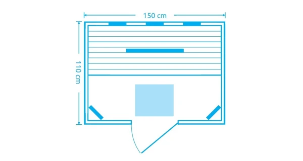 Infrasauna Marimex ELEGANT 3002 XXL