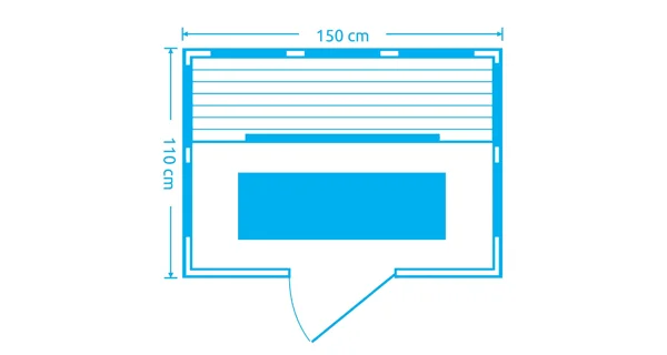 Infrasauna Marimex Elegant 3002 XXL - model 2018