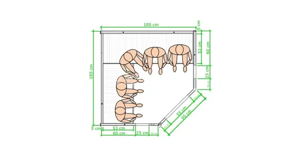 Infrasauna Marimex FAMILY 2001 XXL