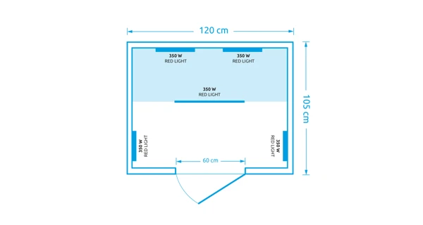 Infrasauna Marimex POPULAR 2003 L s Wi-Fi (FSC)