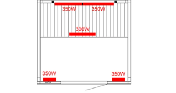 Infrasauna Marimex POPULAR 3000 L