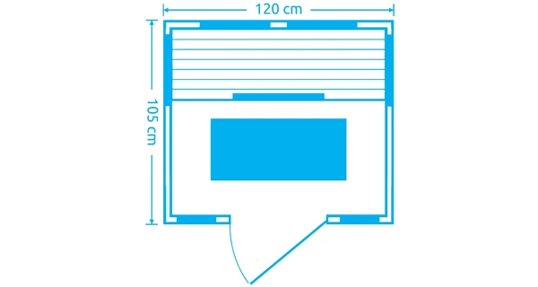 Infrasauna Marimex Popular 3001 L - VYSTAVENÁ