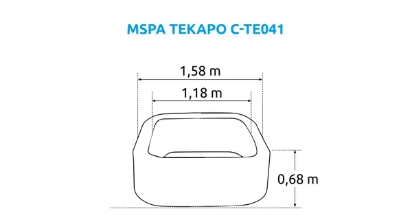 Infrasauna Marimex Popular 3001L model 2019 + Vírivý bazén MSPA Tekapo C-TE041
