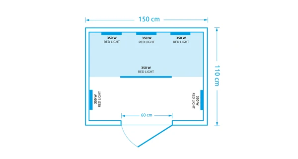 Infrasauna Marimex POPULAR 3003 XL