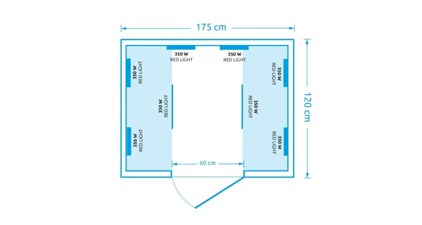 Infrasauna Marimex POPULAR 4003 XXL