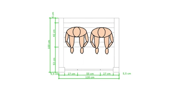 Infrasauna Marimex TRENDY 2001 L