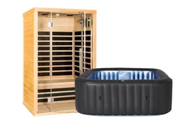 Infrasauna Marimex Trendy 2001L + Vírivý bazén MSPA Tekapo C-TE041