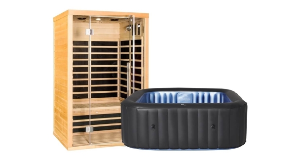 Infrasauna Marimex Trendy 2001L + Vírivý bazén MSPA Tekapo C-TE041