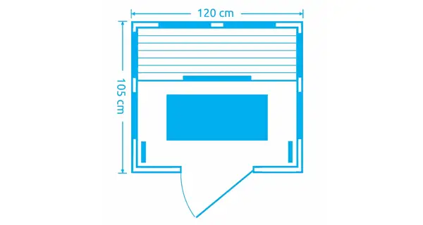 Infrasauna Marimex Trendy 2001L + Vírivý bazén MSPA Tekapo C-TE041