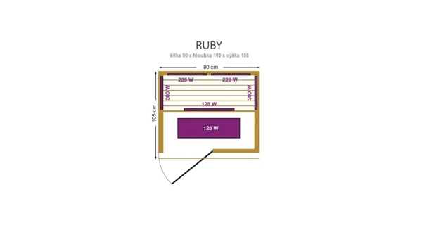 Infrasauna Ruby