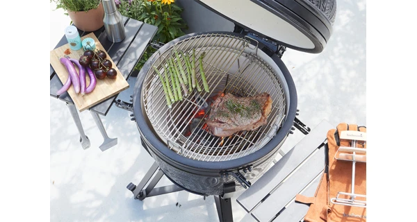 Keramický gril Barbecook Kamal 2.0 Large čierny