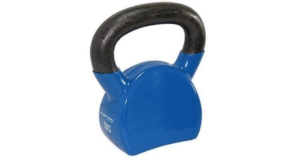 Kettlebell vinyl TUNTURI 12 kg, modrý