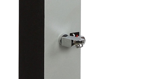 Kohútik nožný k solárnej sprche UNO 40 l ALU Lomená