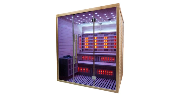 Kombinovaná sauna Marimex UNITE XXL s Wi-Fi (FSC) + saunové kachle