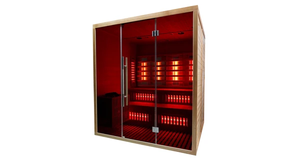 Kombinovaná sauna Marimex UNITE XXL s Wi-Fi (FSC) + saunové kachle