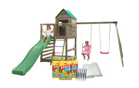 Kompletný set detského ihriska Marimex Play Basic 007