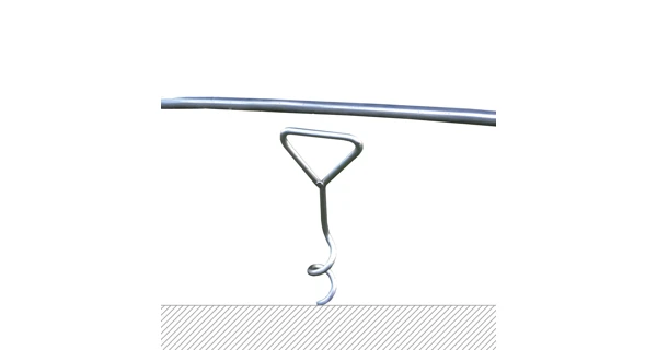 Kotviaca sada pre trampolíny - 3 ks