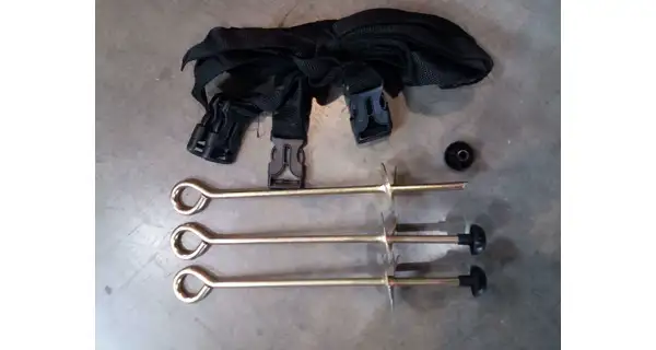 Kotviaca sada pre trampolíny, 3 ks