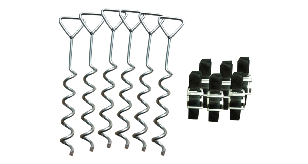 Kotviaca sada pre trampolíny - 6 ks