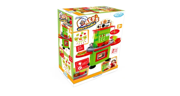 Kuchynka so zvukom a svetlom