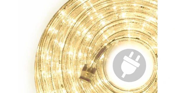 LED pásik  10 m - 240 diód - teplá biela