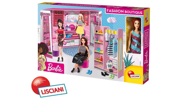 Lisciani Barbie módny butik s bábikou