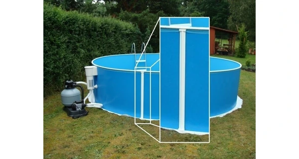 Lišta 98 zvislá pre Orlando 4,57 x1,07 m