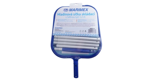 Malá skladacia hladinová sieťka s alu. tyčou