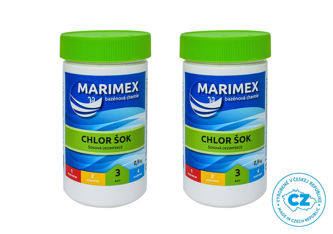 Marimex | Marimex Chlor Šok 0,9 kg - sada 2 ks | 113013021
