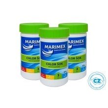 Marimex Chlor Šok 0,9 kg - sada 3 ks