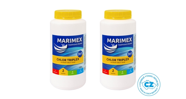 Marimex Chlor Triplex 3v1 1,6 kg - 2ks