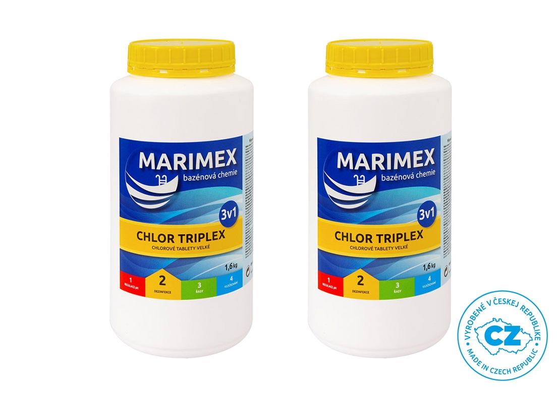 Marimex | Marimex Chlor Triplex 3v1 1,6 kg - 2ks | 19900063