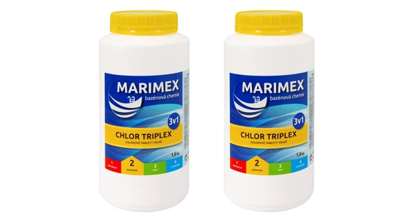 Marimex Chlor Triplex 3v1 1,6 kg - 2ks